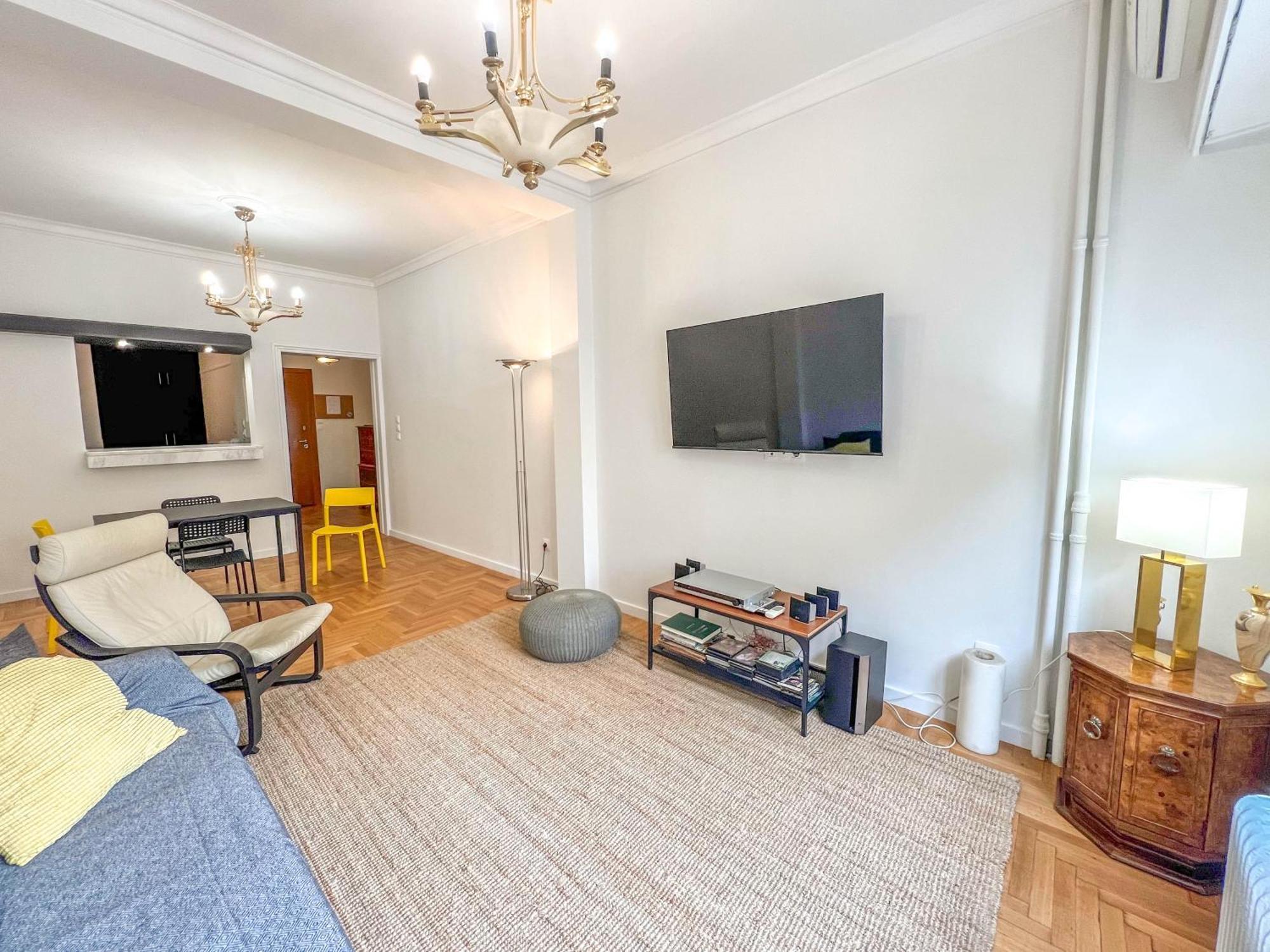 Family Two Bedroom Apartment Benaki Atina Dış mekan fotoğraf